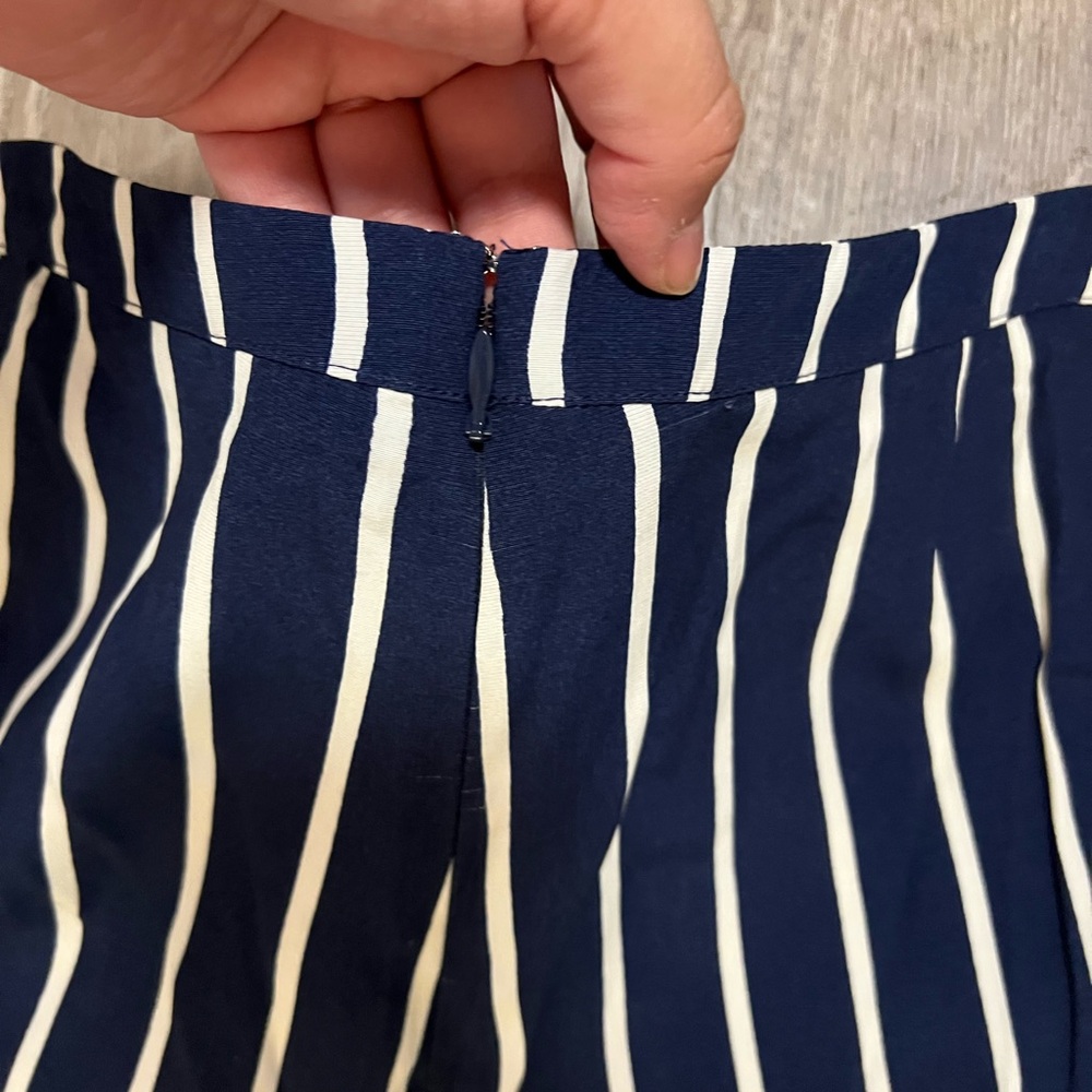 Reformation Sorrenti Wide Leg Pants Capone Stripe - Picture 7 of 7